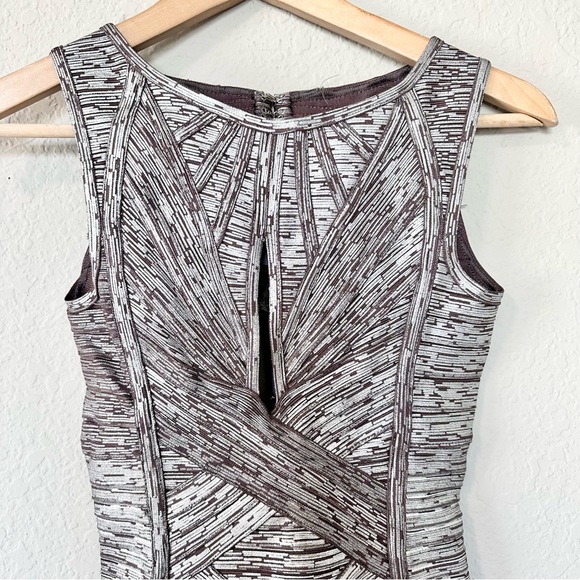 Marella metallic bandage body con dress - Picture 9 of 12